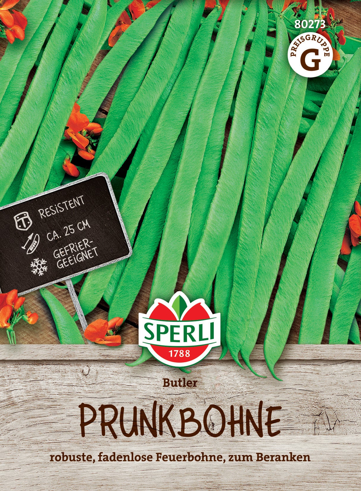 Seminte fasole urcatoare Butler