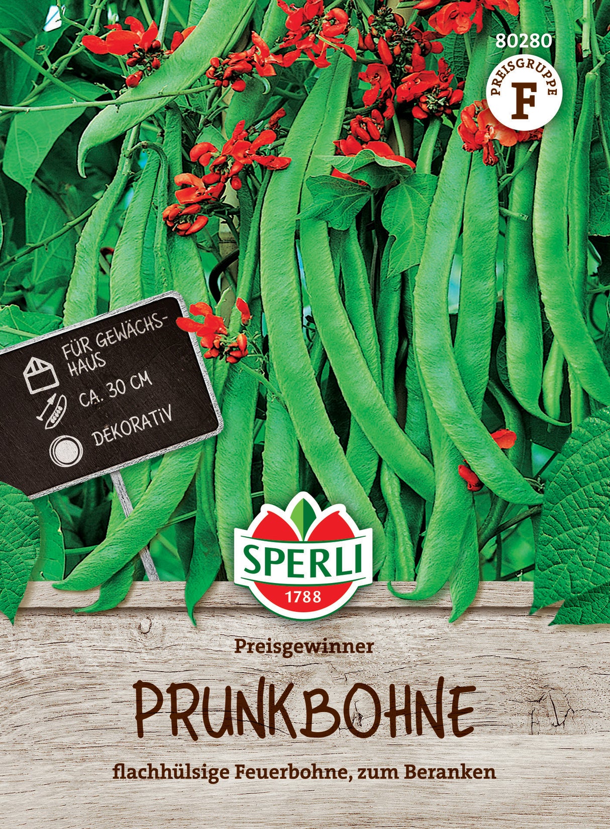 Seminte fasole urcatoare Preisgewinner