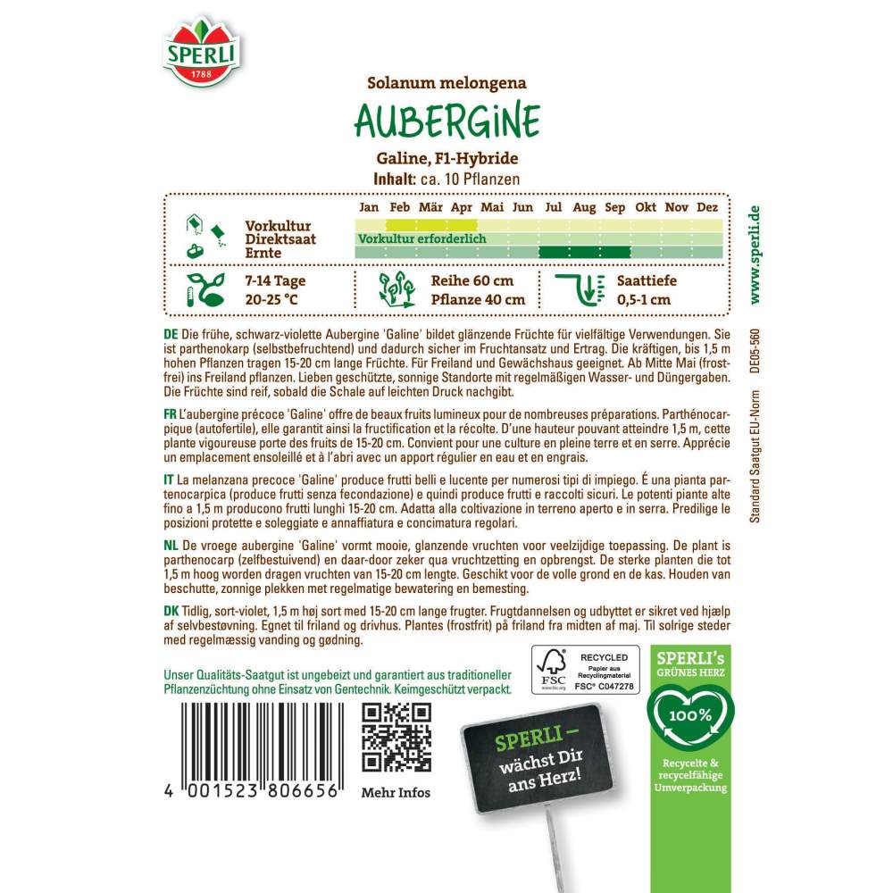 Seminte de vinete Galine