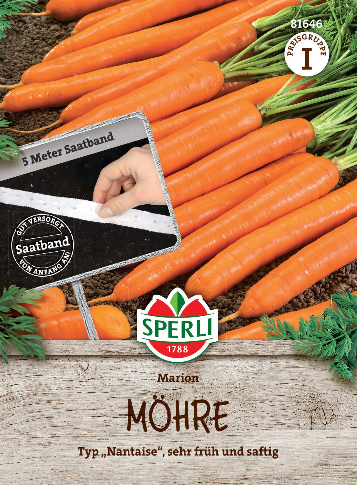 Seminte morcovi Marion