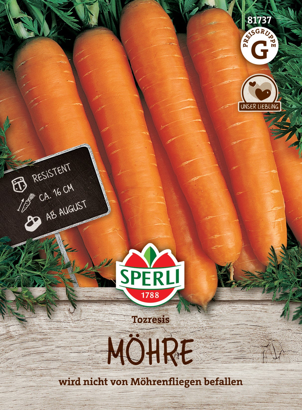 Seminte morcovi Tozresis 1