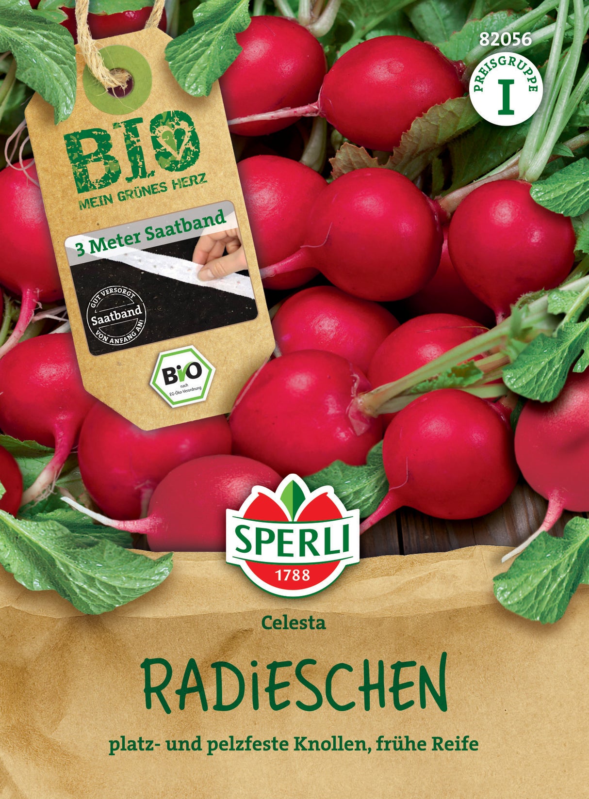 Seminte BIO ridiche cu banda