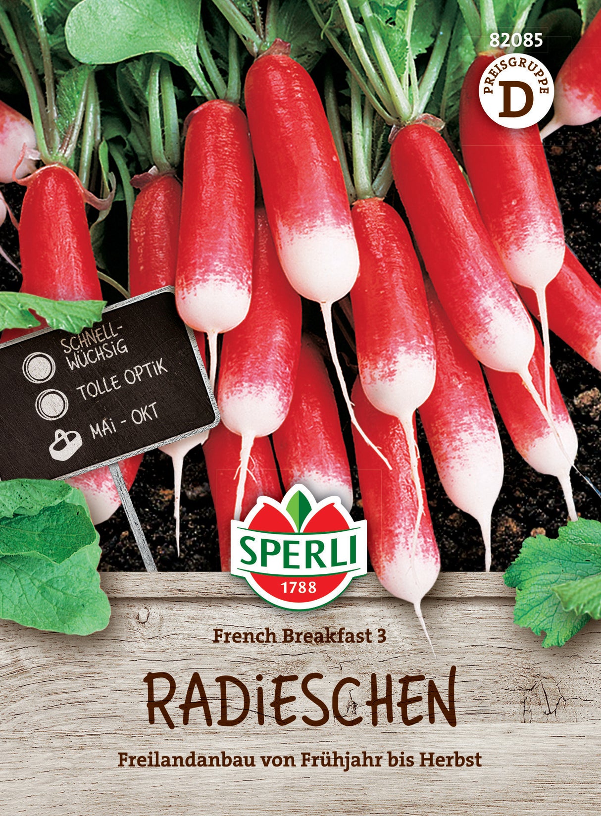 Seminte ridiche French Breakfast 3