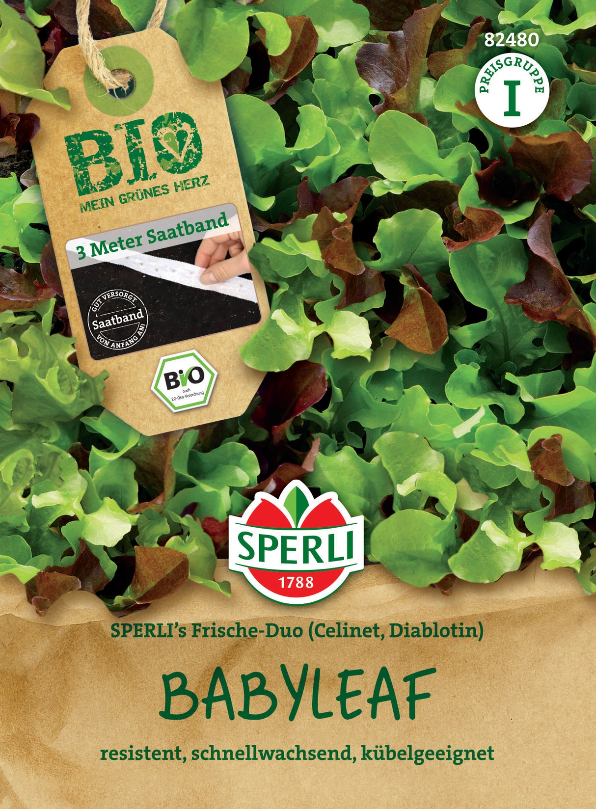 Seminte BIO salata Babyleaf
