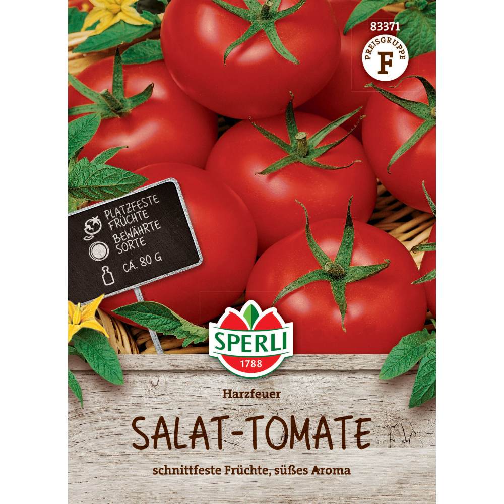 Seminte rosii Harzfeuer F1 – soi rezistent si foarte productiv, ajung la 50-100 g