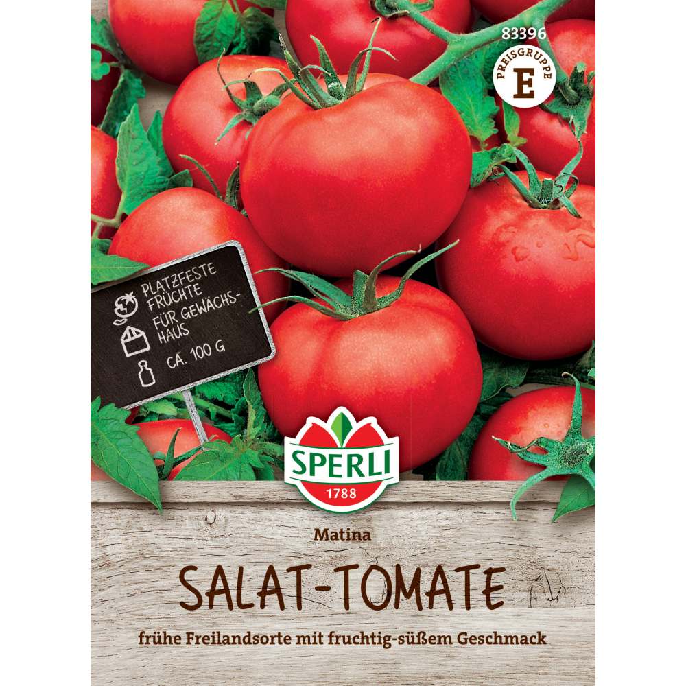 Seminte rosii Matina – soi timpuriu, ideal pentru gradini hobby, ajung la 50-100 g