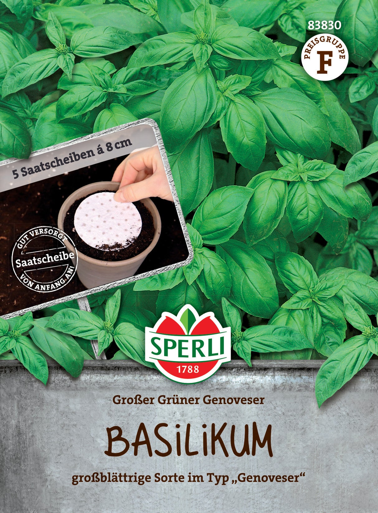 Seminte de busuioc Genovez Marele