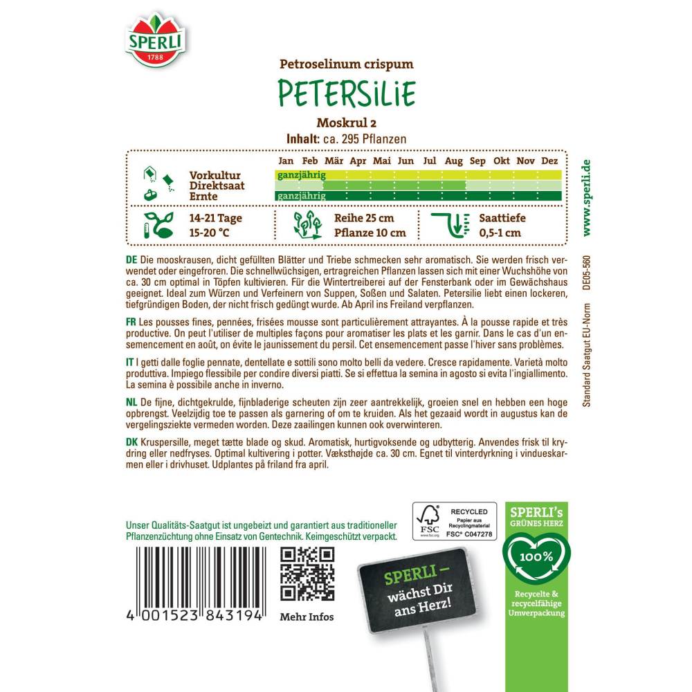 Seminte patrunjel Moskrul 2