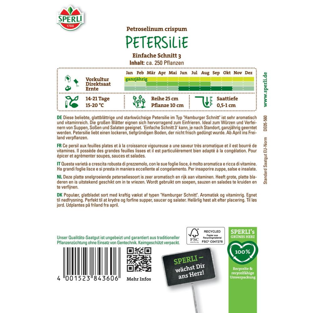 Seminte patrunjel simplu taiat 3