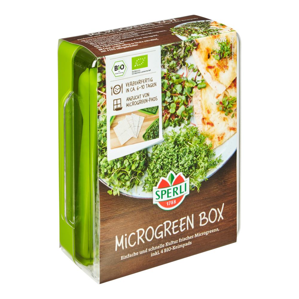 Cutie Microgreens BIO – seminte pentru gradina urbana, 1 Bucata, cu protectie germinatie