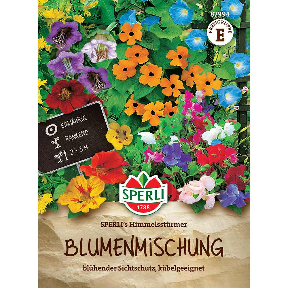 Seminte de flori cataratoare – crestere verticala spectaculoasa, ajunge pentru 3 m²