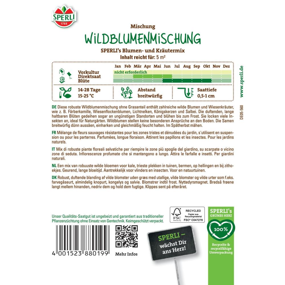 Mix seminte flori salbatice