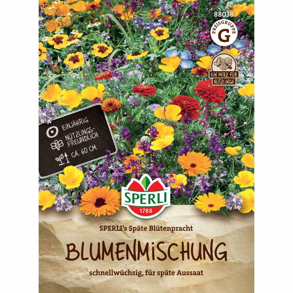 Seminte de degetar SPERLI Mervita – pentru borduri colorate, ajunge pentru 3 m², cu protectie germinatie