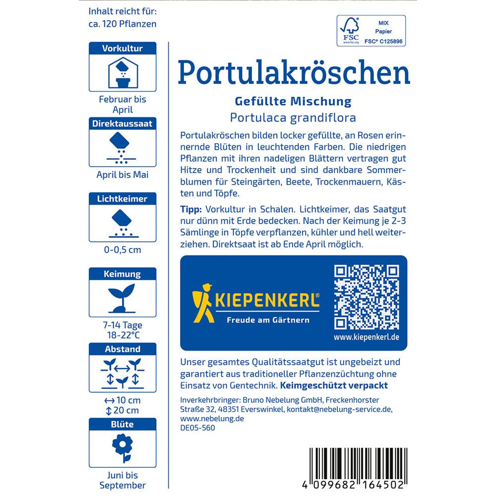 Seminte de portulaca cu flori duble – amestec colorat, ajunge pentru 120 Plante