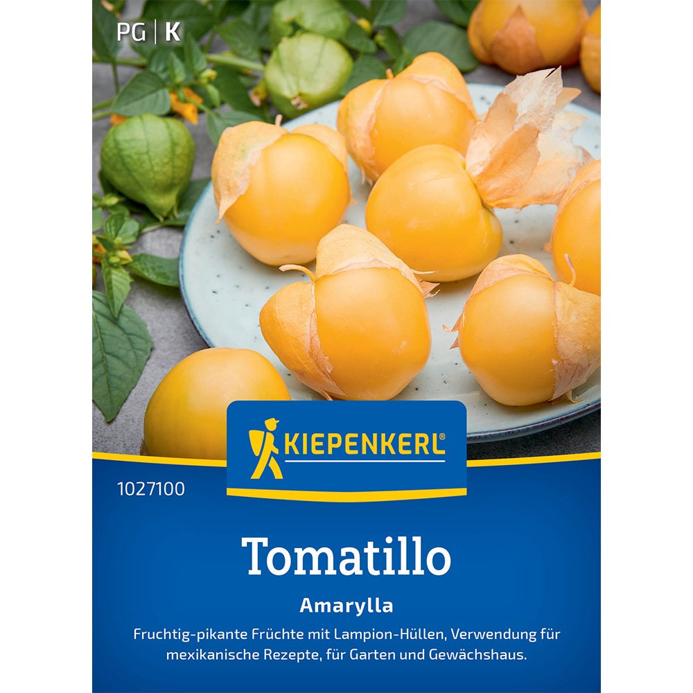 Seminte de tomatillo Amarylla – fructe galbene aromate, ajunge pentru 50 Plante