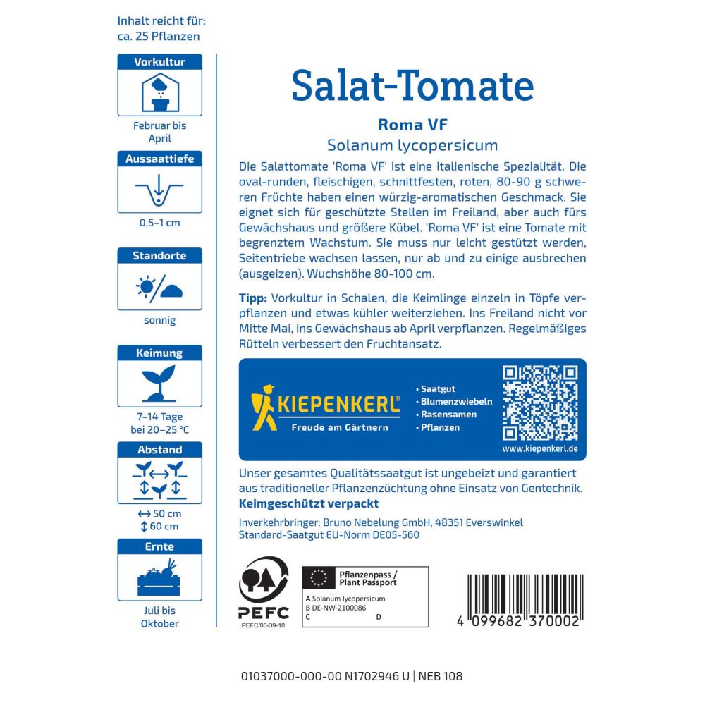 seminte rosii salata roma vf