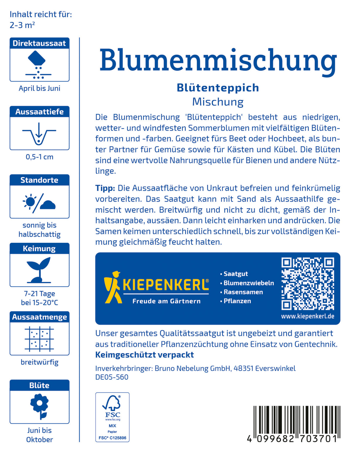 seminte mix covor de flori