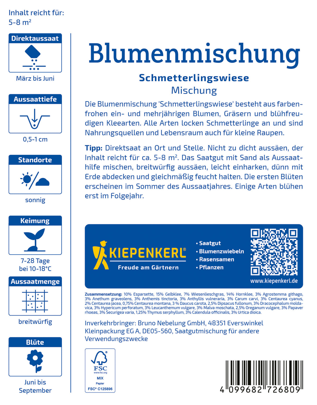 seminte pajiste fluturi