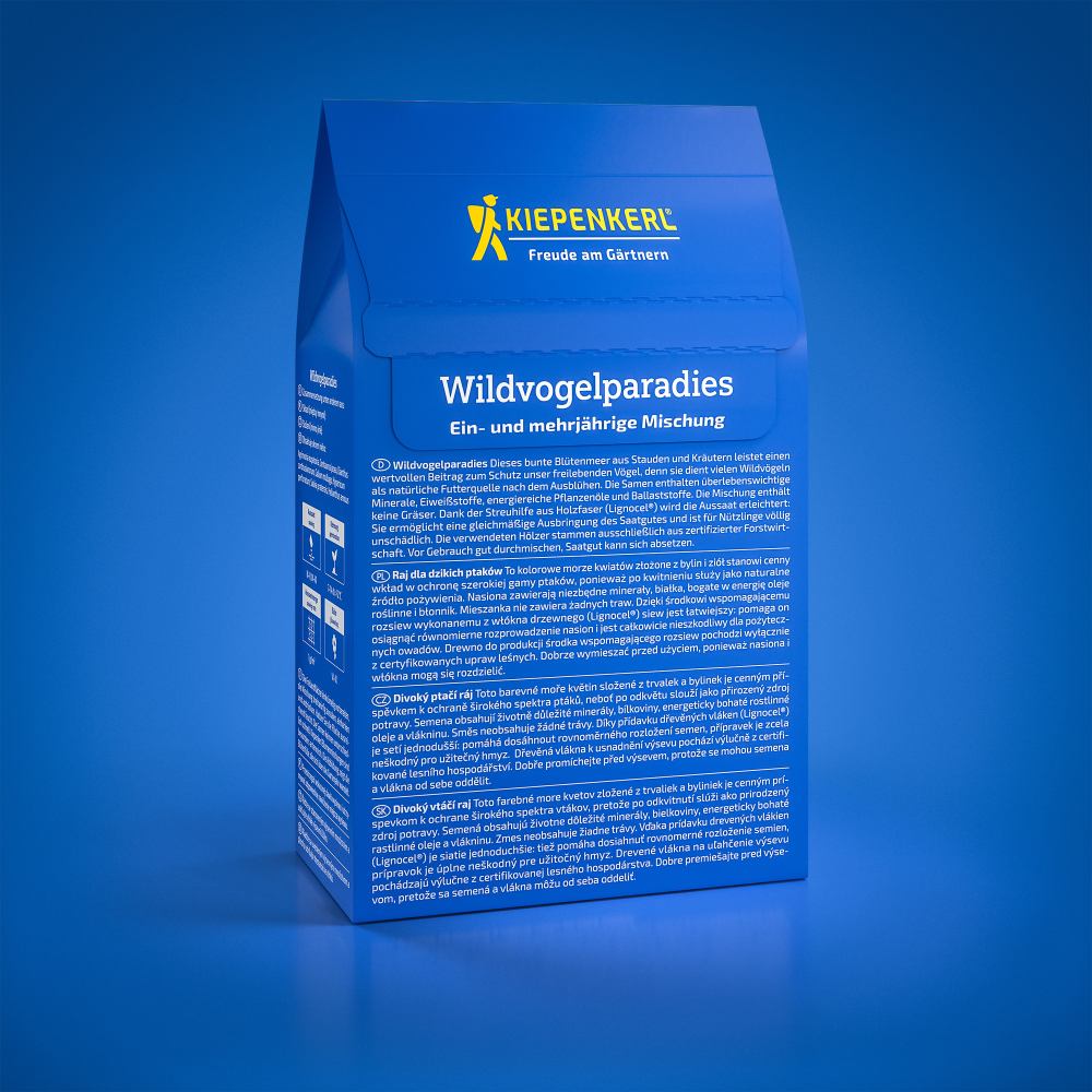 Seminte de flori pentru pasari salbatice – paradis natural in curte, ajunge pentru 40 m², cu protectie germinatie