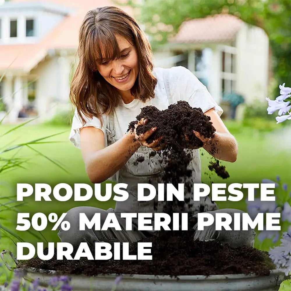 Pamant Compo Sana pentru flori de balcon si gradina 10 litri cu fertilizare 12 saptamani