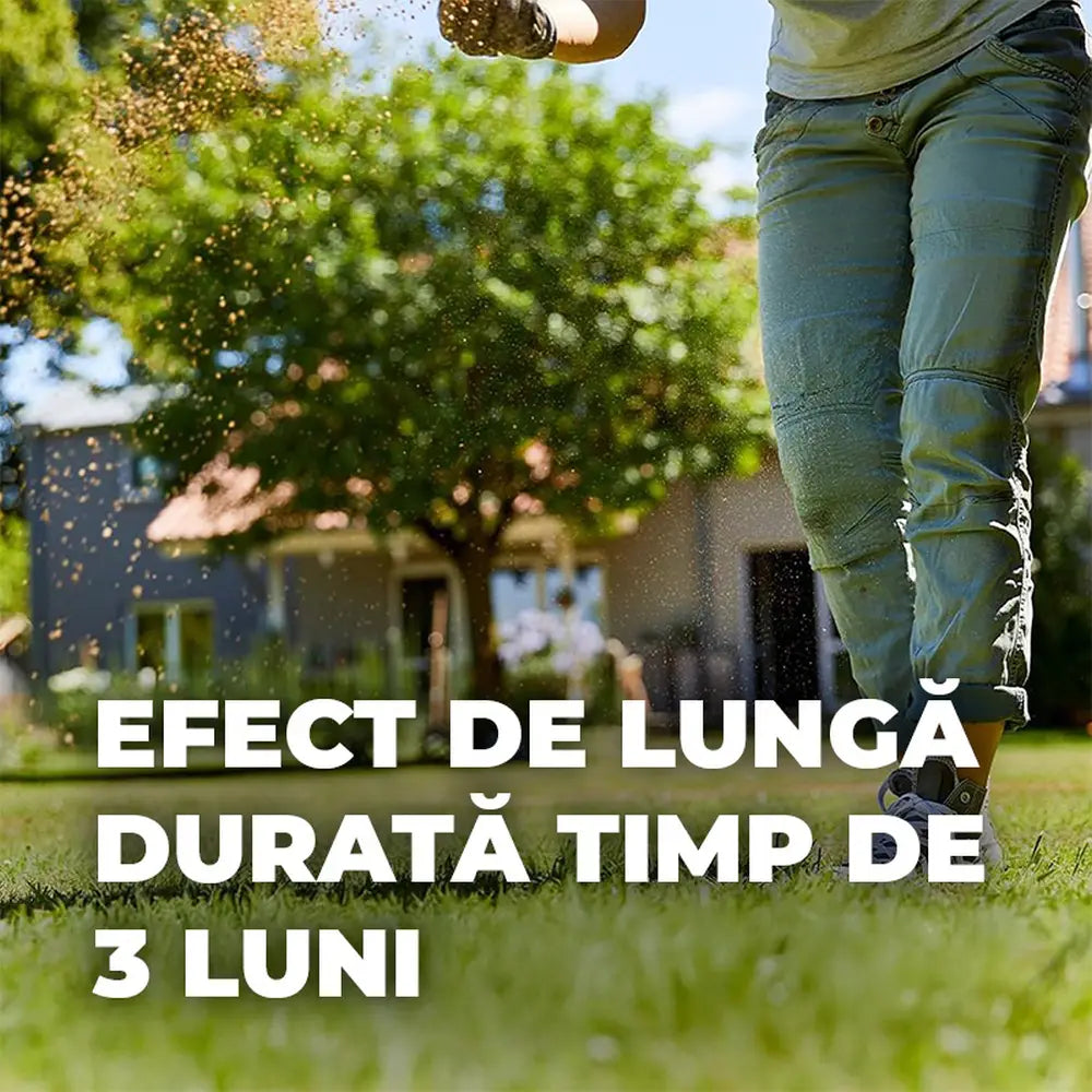 Ingrasamant gazon Compo Floranid cu erbicid 2 in 1 efect imediat si de lunga durata 1.5 kg pentru 50 mp