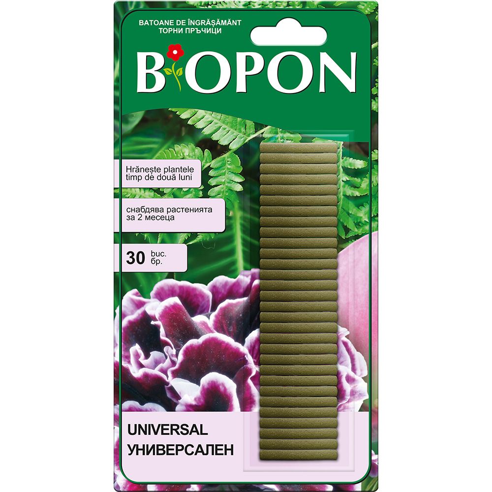 Ingrasamant universal BIOPON Elixir Duo pentru plante de apartament