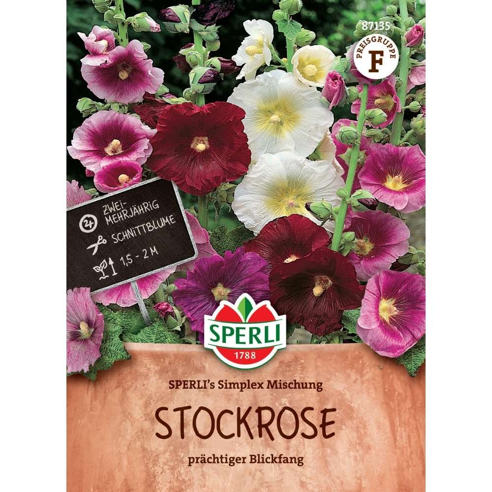 Seminte nalba SPERLI Simplex – flori clasice pentru gradini rustice