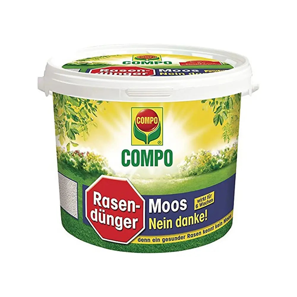 Ingrasamant gazon Compo anti-muschi granule fine 4 kg efect 6 saptamani pentru 160 mp