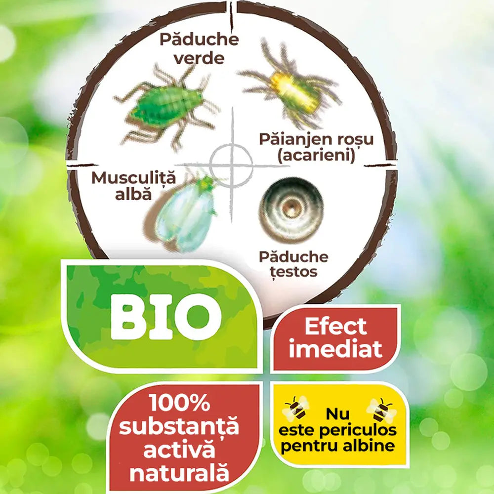 Insecticid Spray bio Substral Naturen impotriva daunatorilor pentru plante ornamentale de interior si gradina 750 ml