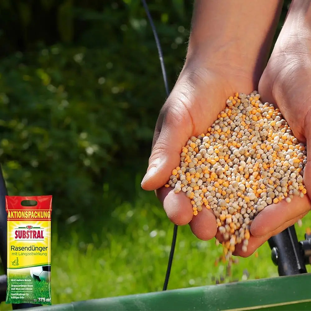 Ingrasamant gazon Substral cu efect prelungit 7.5 kg pentru 375 mp – fertilizare 100 zile cu azot incapsulat