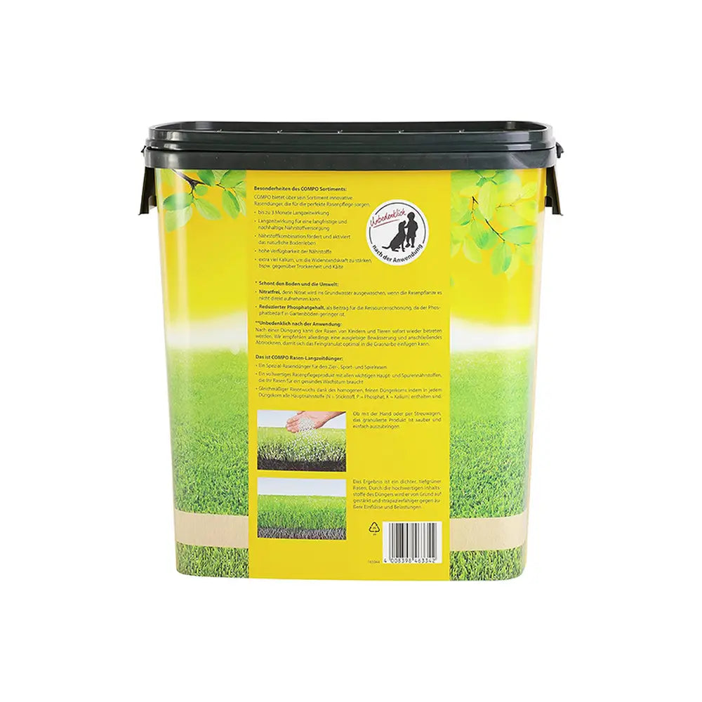 Ingrasamant gazon Compo efect de 3 luni 8 kg pentru 320 mp granule fine