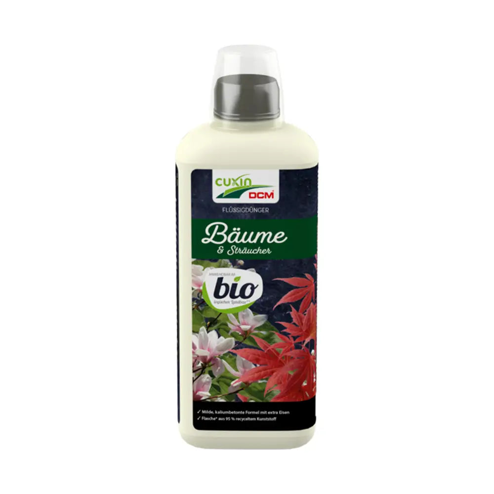Fertilizant lichid bio Cuxin DCM pentru arbori si arbusti cu potasiu si fier, 800 ml