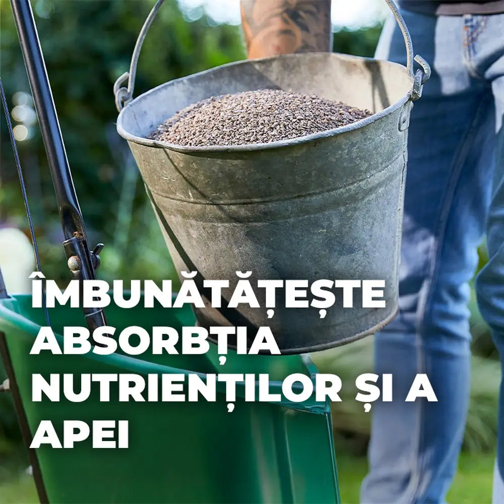 Ingrasamant gazon COMPO Turbo, 5 kg pentru 130 mp, gazon dens, verde si rezistent cu efect rapid si nutritie echilibrata