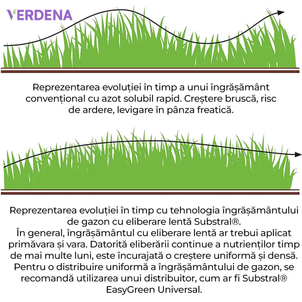 Ingrasamant gazon Substral cu eliberare lenta 2 kg pentru 200 mp efect 100 zile cu azot incapsulat