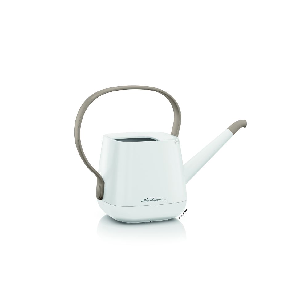 Stropitoare Lechuza YULA, 1,7 l capacitate, Alb/Bej, Protectie anti-picurare, Plastic de inalta calitate