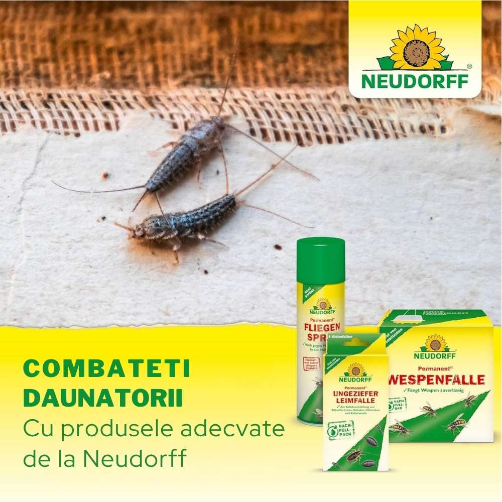 Atrament capcana muste de fructe NEUDORFF, 2 rezerve x 30 ml, atractant alimentar fara insecticide