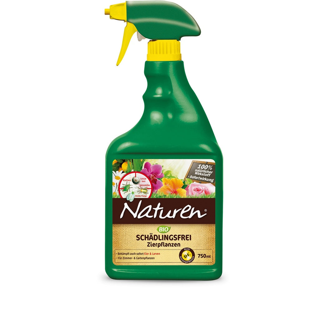 Spray anti daunatori SUBSTRAL Naturen pentru plante ornamentale, remediu natural contra afidelor, musculitei albe si paianjenilor, 750 ml
