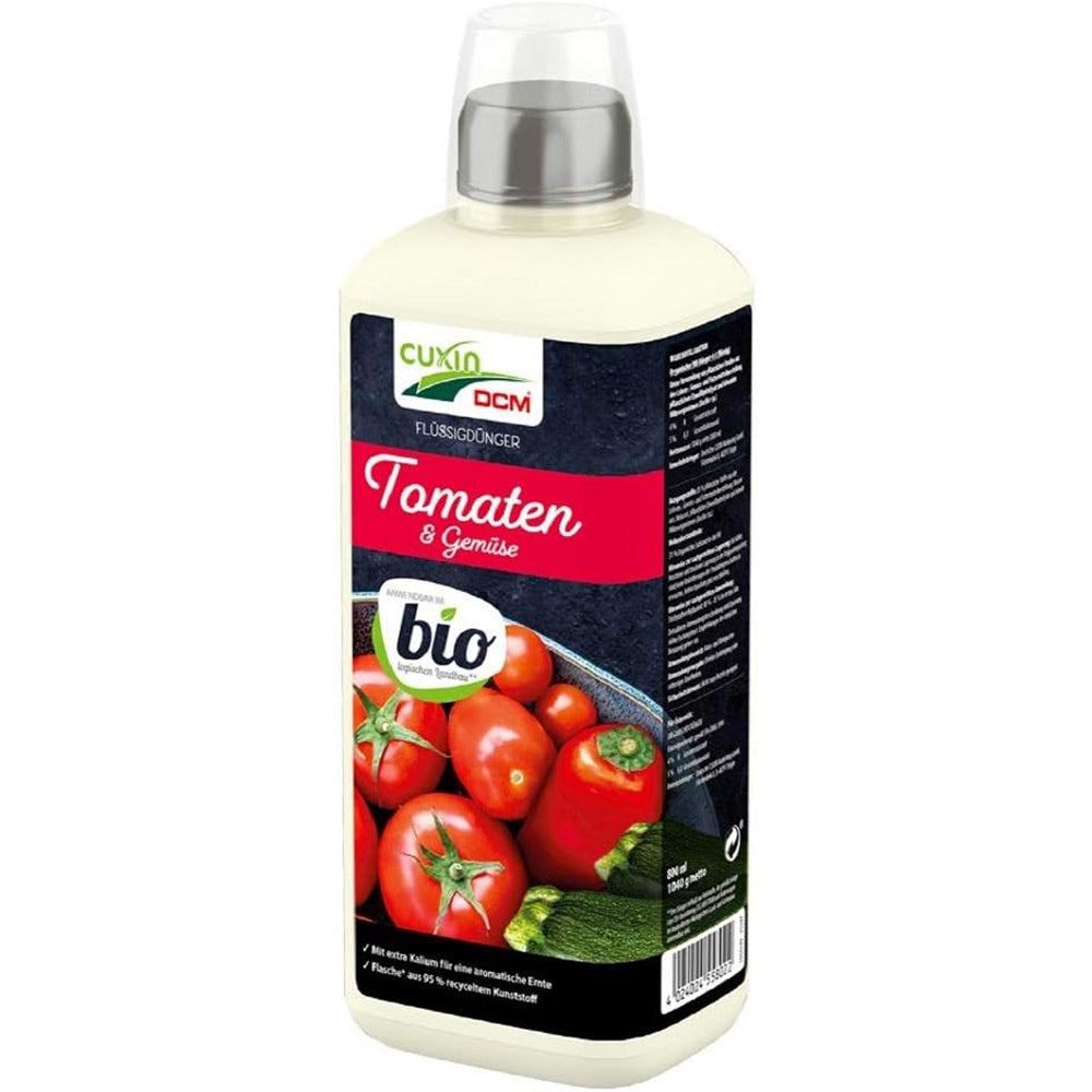 Ingrasamant lichid DCM Cuxin pentru rosii si legume, organic, pur vegetal, 800 ml
