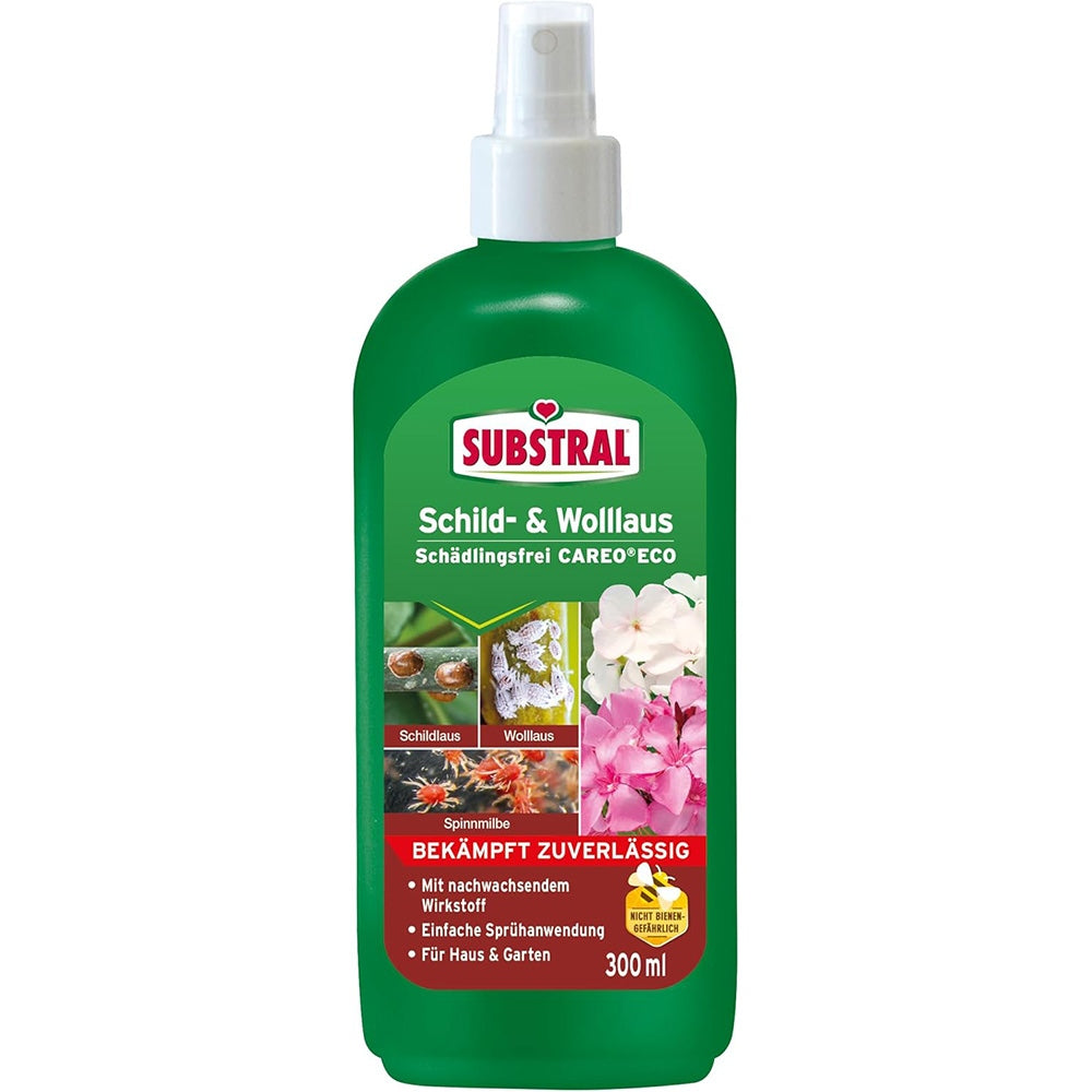 Spray Organic impotriva daunatorilor SUBSTRAL Careo Eco, protectie pentru plante ornamentale, 300 ml
