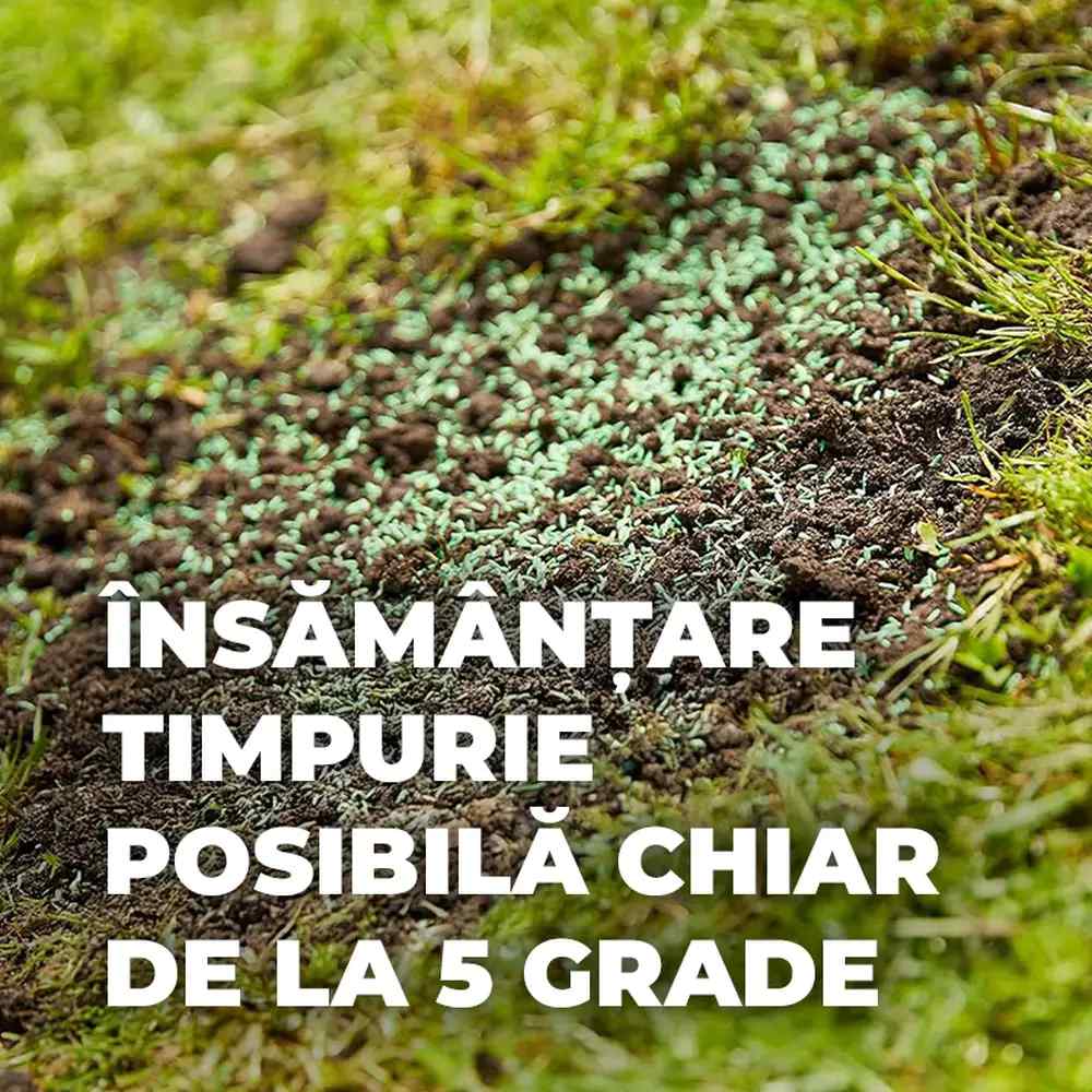 Compo seminte regenerare gazon cu accelerare germinare, 2 kg pentru 100 mp