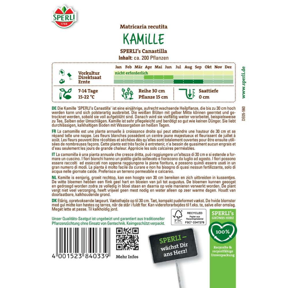 Seminte musetel SPERLI Canastilla – flori mari si decorative