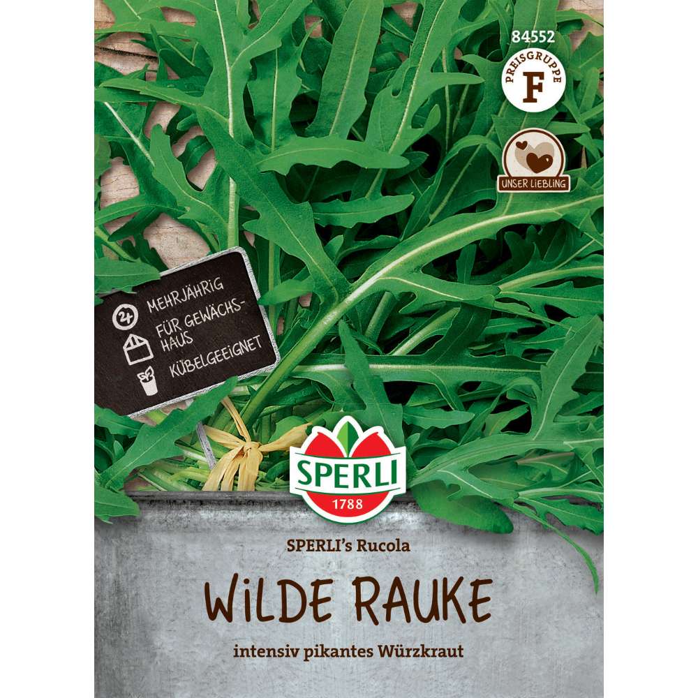 Seminte rucola salbatica SPERLI – frunze fine si gust picant