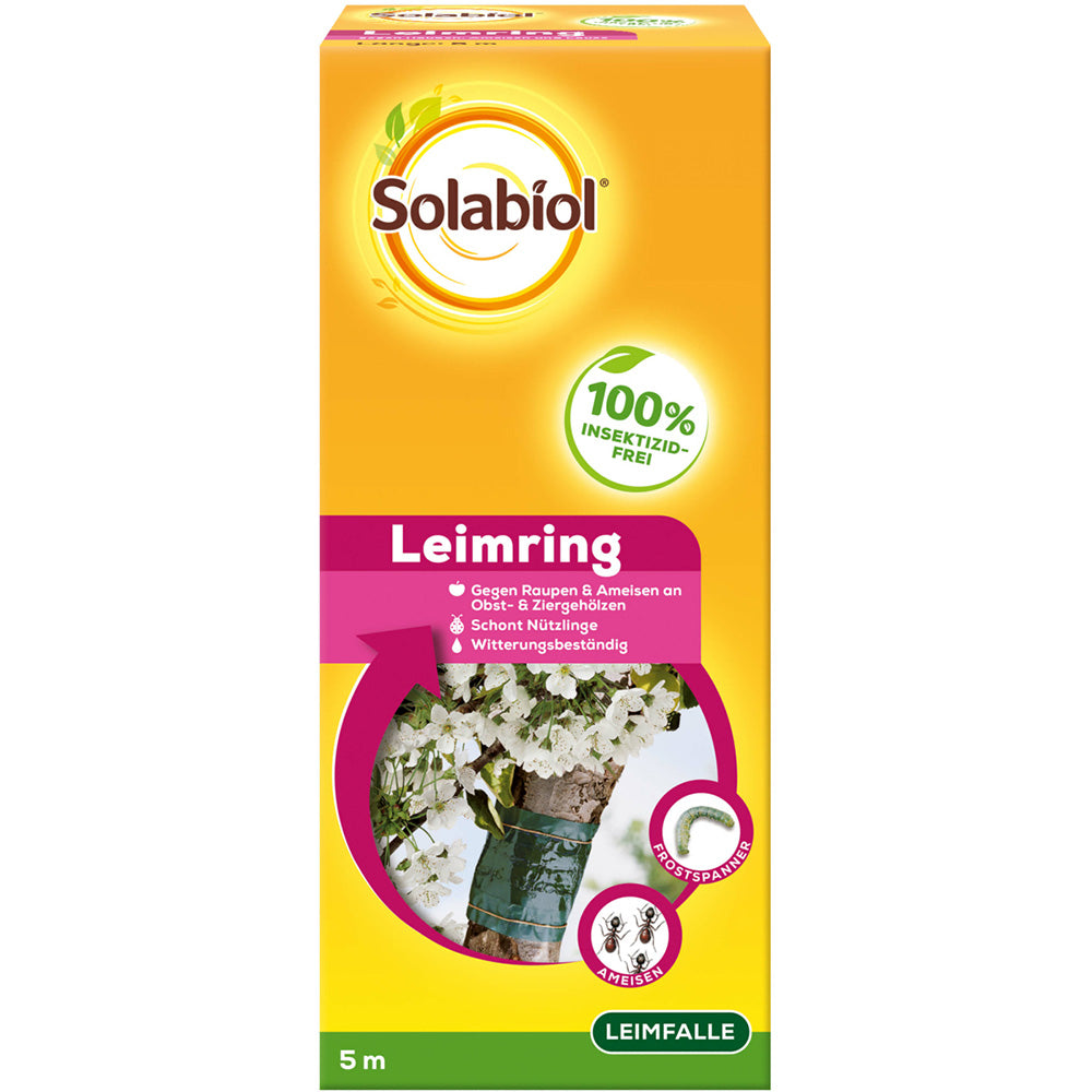 Banda Adeziva pentru Combaterea Daunatorilor la Pomi, 5m, SOLABIOL