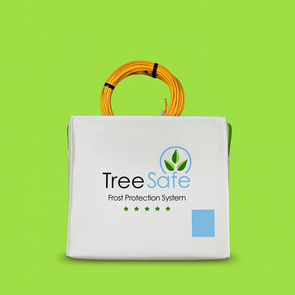 Cabluri incalzire anti-inghet TreeSafe S-M-L-XL-XXL cu termostat automat, Protectie pentru plante, ghivece, copaci, 10W/m pentru Plante Mediteraneene