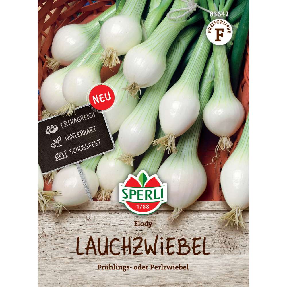 Seminte ceapa verde Elody – tulpini albe, lungi si delicate, 1 Bucata