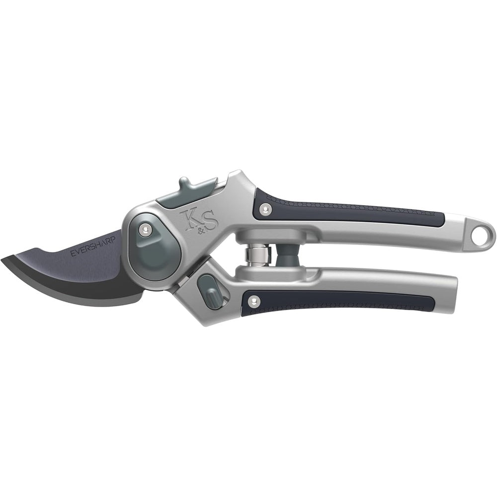 Foarfeca Gradina Kent & Stowe Bypass Lite Eversharp pentru Lemn Verde si Trandafiri, garantie 10 ani