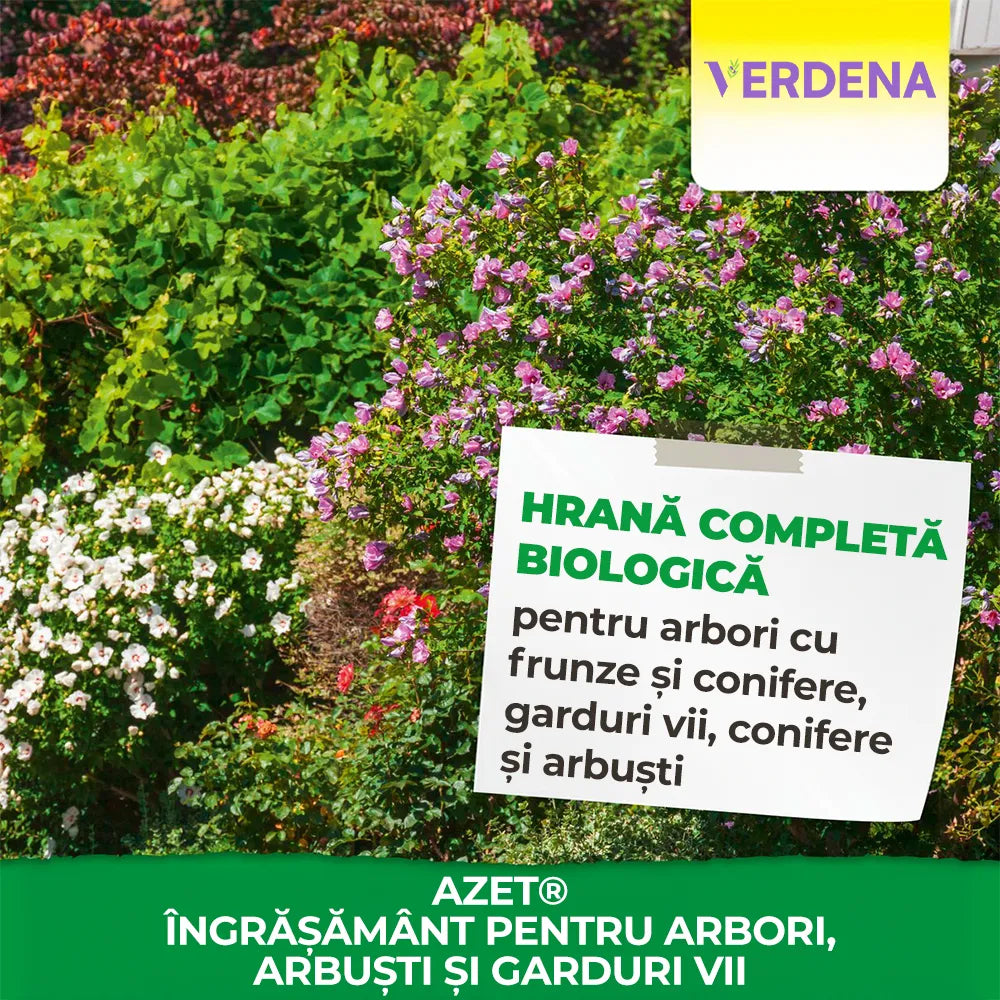Ingrasamant Azet pentru Arbori si Arbusti, 1 kg, Crestere Viguroasa, Neudorff