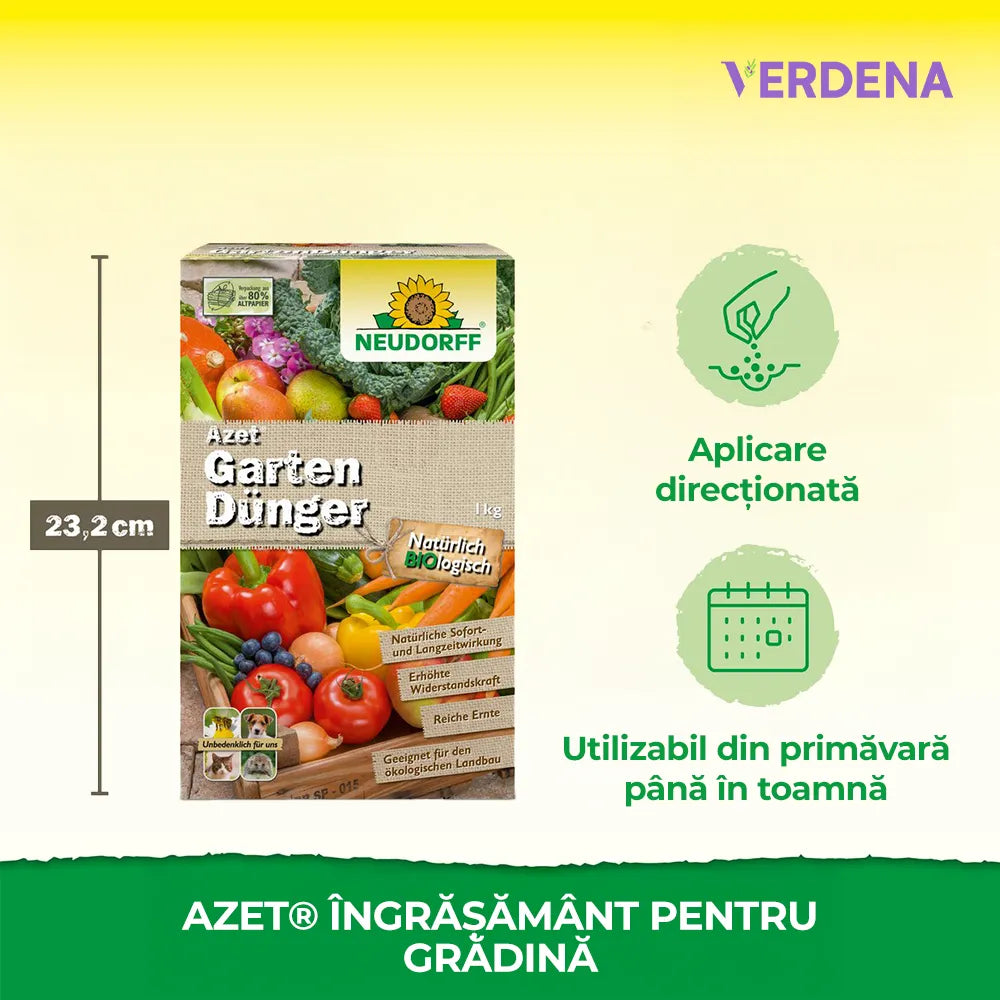 Ingrasamant Universal pentru Legume si Plante, 1.75 kg, Efect Imediat si de Lunga Durata, Neudorff