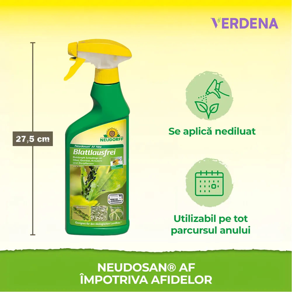 Insecticid pentru Afide, 500 ml, Sigur si Eficient, Neudorff