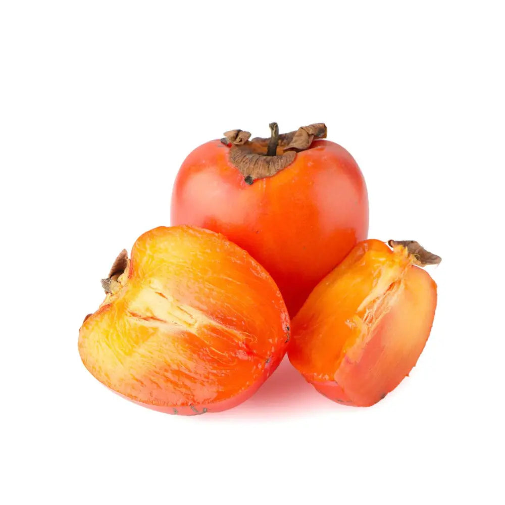 Pom Kaki Cioccolatino (Diospyrus), Curmal Japonez, cu fructe portocaliu-maro, an 2 pe rod